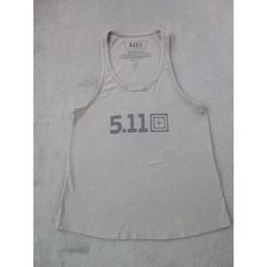 5.11 Tactical Tank Top Shirt Sz XS Gray Sleeveless Polyester/Cotton Blend Summer